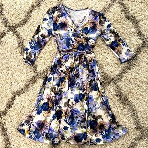 Pinkblush Maternity/Nursing Wrap Dress